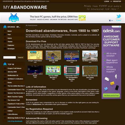 my abandonware